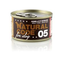 Natural Code Dog 15 Agnello E Verdure 90Gr In Acqua Di Cottura 1815