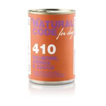 Natural Code Dog 410 Salmone Aringa E Zucca 400Gr 1610 Pate' Minsan 975442296