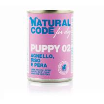 Natural Code Dog Puppy 02 Agnello Riso E Pera 400Gr Monoproteico 1672 Pate' Minsan 975442334