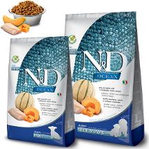 Natural & Delicious Medium Maxi Ocean Puppy con Merluzzo, Zucca e Cantalupo