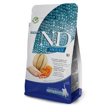 Natural & Delicious Ocean Kitten con Merluzzo Gamberi Zucca Cantalupo