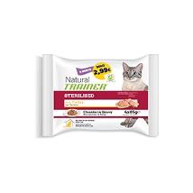 Natural Feline Flowpack Sterilised con Tacchino