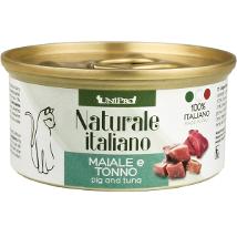 Naturale Italiano Maiale e Tonno In Acqua di Cottura