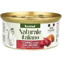 Naturale Italiano Tonno e Salmone In Acqua di Cottura