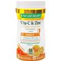 NATURE'S BOUNTY VITA-C & ZINC 60 GOMMMOSE VITAMINA C e ZINCO