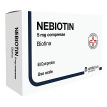 NEBIOTIN*60CPR 5MG