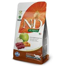 N&D Cat Prime Venison, Pumpkin & Apple 300Gr Grain Free Cervo, Zucca E Mela Pnd0030011