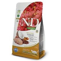 N&D Cat Quinoa Skin&Coat Quail 1,5Kg  Grain Free Quaglia Quinoa Cocco E Curcuma