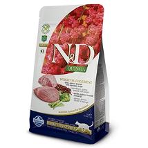 N&D Cat Quinoa Weight Management 300Gr Grain Free Agnello Quinoa Broccoli E Asparagi