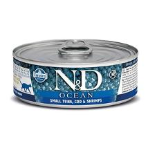 N&D Cat Um Ocean Tuna & Squid Shrimps 80Gr