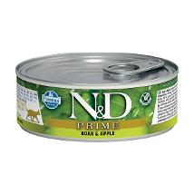 N&D Cat Um Prime Boar & Apple 80Gr