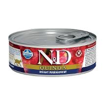 N&D Cat Um Quinoa Weight Management 80Gr