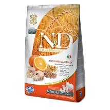 N&D Dog Anc Ocean Med/Maxi Merluzzo Arancia 2,5Kg Low Grain Pnd025002I New