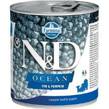 N&D Dog Um Puppy Ocean Codfish & Pumpkin  285Gr
