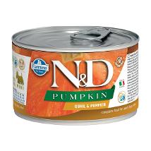 N&D Dog Um Quail & Pumpkin 140Gr