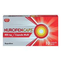 NUROFENCAPS*10CPS MOLLI 400MG