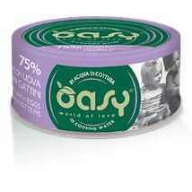 Oasy Cat More Love Um 70Gr Kitten Pollo Con Uova Lattina In Acqua Di Cottura Minsan 972072957