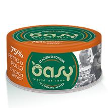 Oasy Cat More Love Um 70Gr Petto Di Pollo Lattina In Acqua Di Cottura