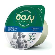 Oasy Cat More Love Um 70Gr Tonno Con Sogliola Cup In Salsa Naturale