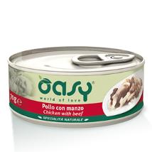 Oasy Cat Um 150Gr Pollo Manzo Al Naturale Lattina Minsan 970934776