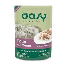 Oasy Cat Um 70Gr Bs Pollo Con Tonno Al Naturale