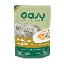 Oasy Cat Um 70Gr Bs Pollo Con Verdure Al Naturale