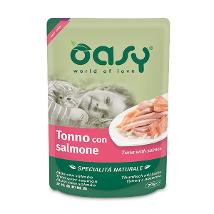 Oasy Cat Um 70Gr Bs Tonno Con Salmone Al Naturale