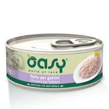 Oasy Cat Um 70Gr Kitten Pollo Lattina