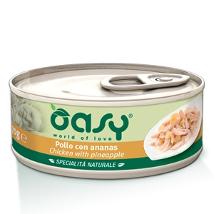 Oasy Cat Um 70Gr Pollo E Ananas Lattina