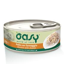 Oasy Cat Um 70Gr Pollo Formaggio Lattina