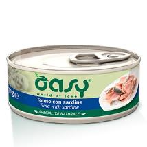 Oasy Cat Um 70Gr Tonno E Sardine Lattina