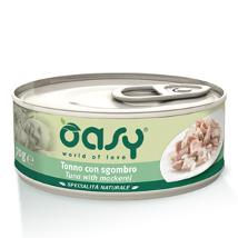 Oasy Cat Um 70Gr Tonno Sgombro Lattina