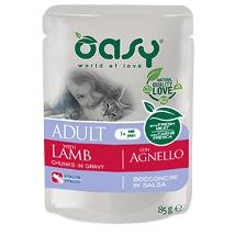Oasy Cat Um 85Gr Bs Agnello Bocconcini