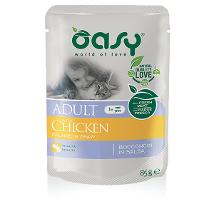 Oasy Cat Um 85Gr Bs Pollo Bocconcini