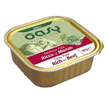 Oasy Cat Um Delizioso Pat? Manzo 100Gr Vaschetta