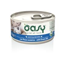 Oasy Cat Um Mousse Pesce Oceanico 85Gr Lattina