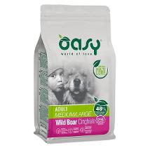 Oasy Dog One Ad Medium/Large Cinghiale 12 Kg New