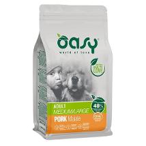 Oasy Dog One Ad Medium/Large Maiale 2,5Kg New
