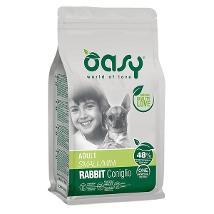 Oasy Dog One Ad Small/Mini Coniglio 2,5Kg New