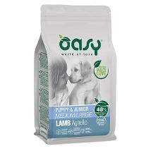 Oasy Dog One Puppy Medium/Large Agnello 2,5Kg New