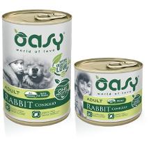 Oasy Dog One Um 400Gr Coniglio Lattina Minsan 970934939