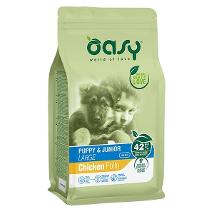 Oasy Dog Puppy & Junior Large  Pollo 12Kg New Pack