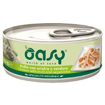 Oasy Dog Um Pollo Anatra E Verdure  150Gr Lattina