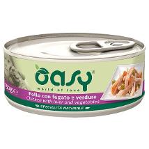Oasy Dog Um Pollo Fegato E Verdure  150Gr Lattina