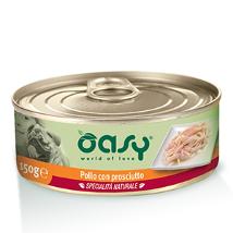Oasy Dog Um Pollo Prosciutto 150Gr Lattina