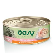 Oasy Dog Um Pollo Salmone 150Gr Lattina