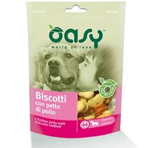 Oasy Snack Biscotti Petto Pollo 100Gr