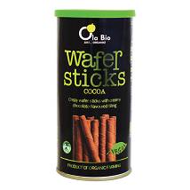 OLA BIO WAFER STICKS CACAO VEG
