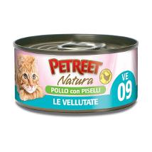 Pet Nat Le Vellutate Pollo Con Piselli 70Gr