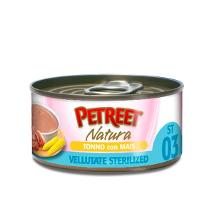 Pet Nat Le Vellutate Sterilizzata Tonno Con Mais 70Gr